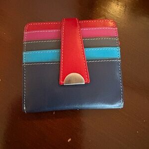 Colorful Leather Card Holder